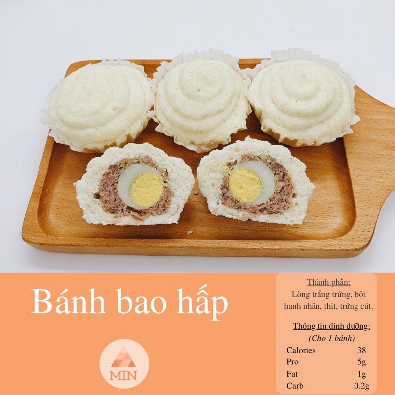 <SHIP NỘI THÀNH> Set 3 bánh bao Keto