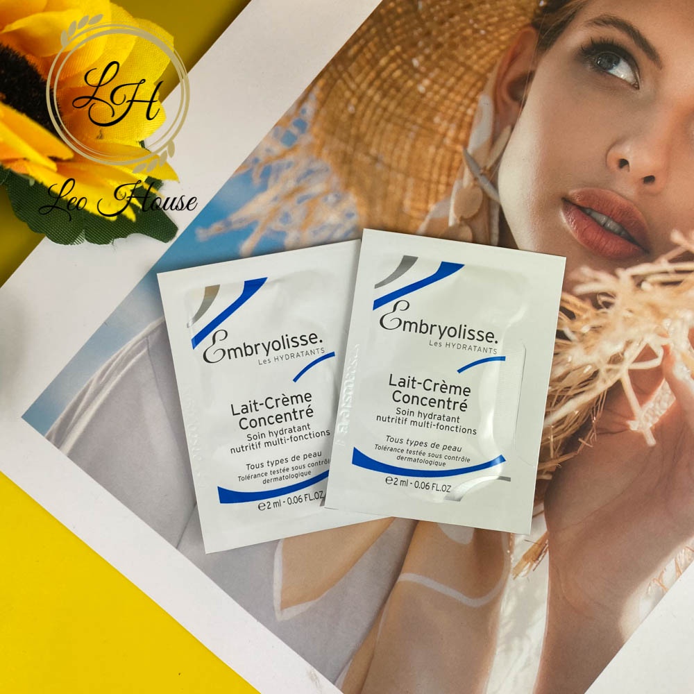 Mẫu thử kem dưỡng da Embryolisse Lait-Crème Concentré 2ml