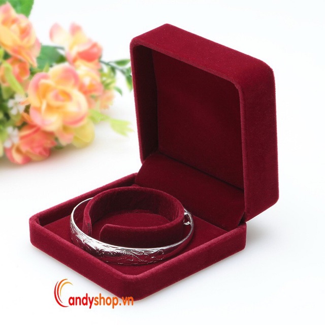 Hộp đựng vòng tay vải nhung V5 | BigBuy360 - bigbuy360.vn