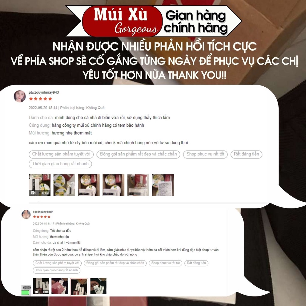 Kem chống nắng múi xù gorgeous trắng da chống nước lâu trôi SPF50+PA+++