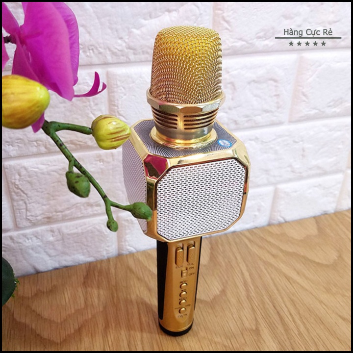Micro hát karaoke bluetooth có loa ngoài không dây HCR-SD10 - Shop Hàng Cực Rẻ