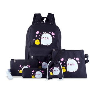 [Freeship 99k Toàn Quốc][BALO KUTE] Bộ 5 món balo vải cute - cao cấp - teen