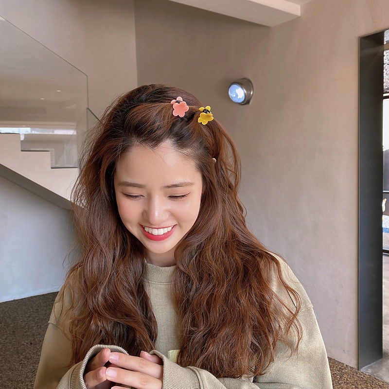 Kẹp Tóc Hình Bông Hoa Nhỏ Dễ Thương Dành Cho Nữ