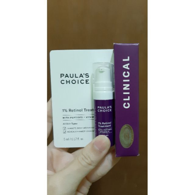 Tinh chất giảm nám 1% Retinol Paula's Choice Clinical Treatment 5ml