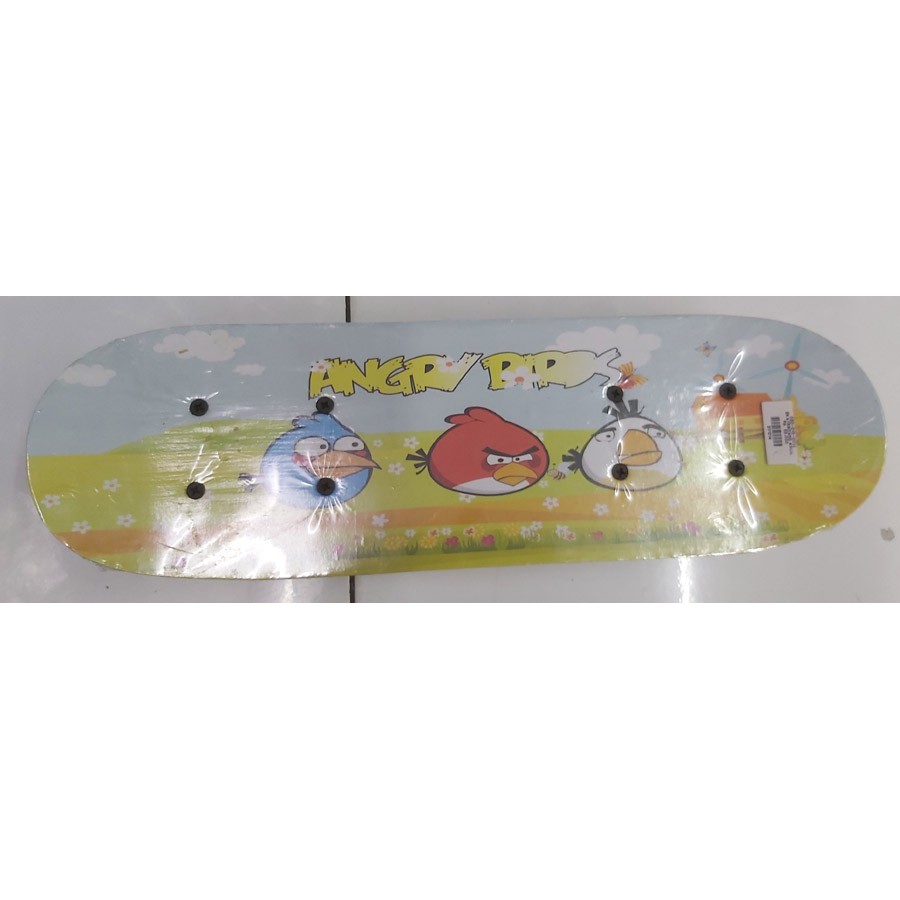 Mới Ván Trượt Skateboard Hình Angry Birds Dễ Thương Cho Bé