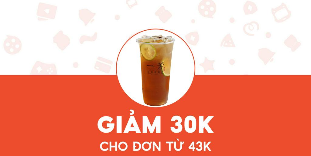 - Yifang Tea - Giảm 30K cho Trà bí đao vị chanh