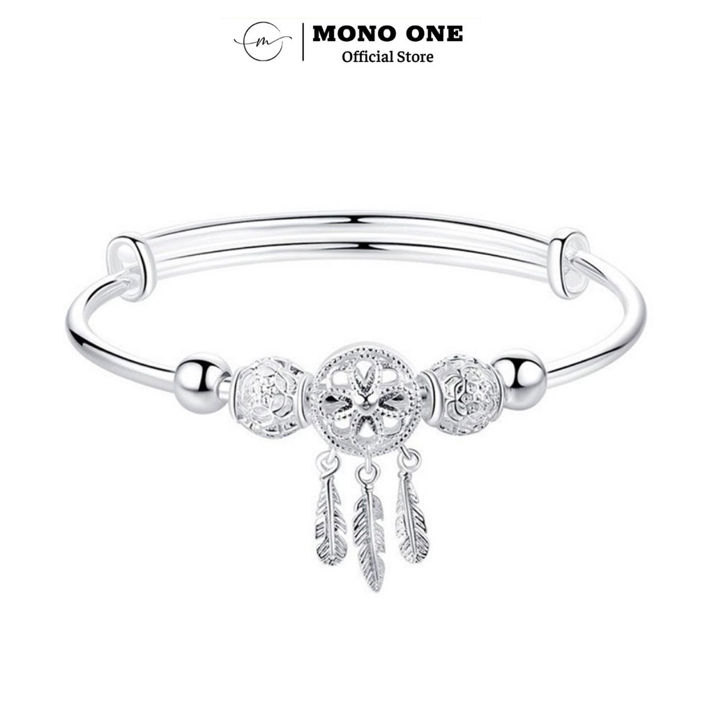 Vòng tay màu bạc MONO ONE thời trang dành cho nữ nhẹ nhàng