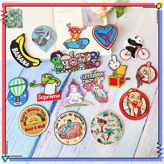 ♚ vsco - enjoy good times patch ủi ♚ 1 sticker ủi thêu hình ngộ nghĩnh