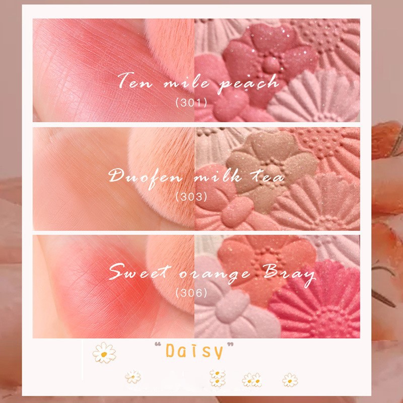 Phấn má GOGO TALES hoa cúc Hearbeat Pink Blush GT173 | BigBuy360 - bigbuy360.vn