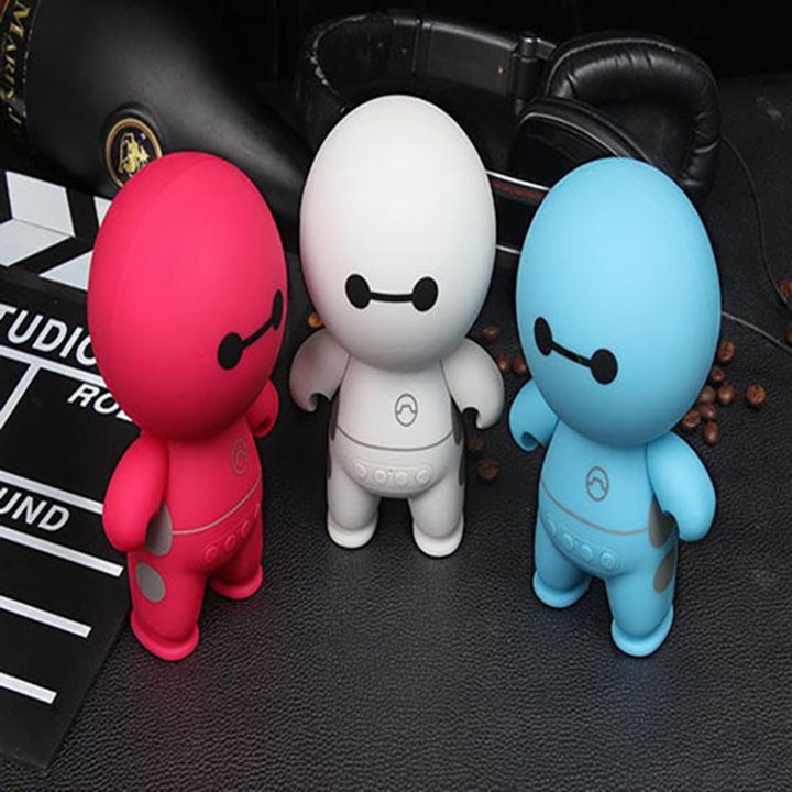 Loa nghe nhạc không dây bluetooth hình Baymax