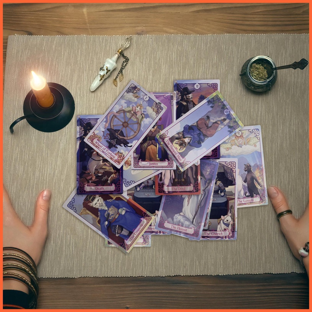 Bộ Bài Tarot 78 Lá Tiếng Anh Oracle