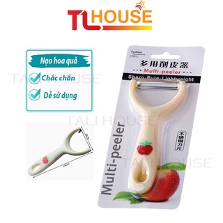 Nạo rau củ quả 1 đầu Multi-Peeler, dụng cụ gọt trái cây nhựa PP cao cấp (Giao màu ngẫu nhiên)  – TALI HOUSE