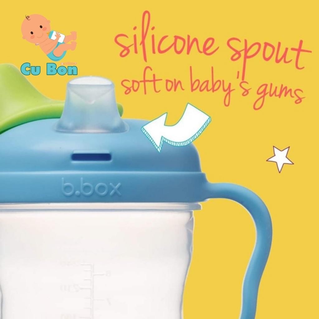 Bình uống nước cho bé Bbox Sippy Cup chống trào ngược mọi góc độ 240ml của Úc cho bé từ 6 tháng tuổi