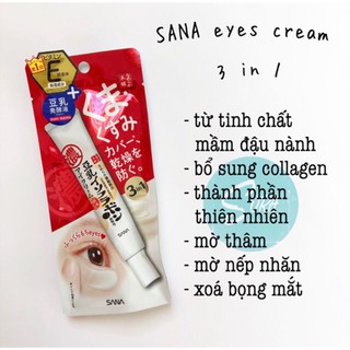 Kem Mắt SANA 3 IN 1