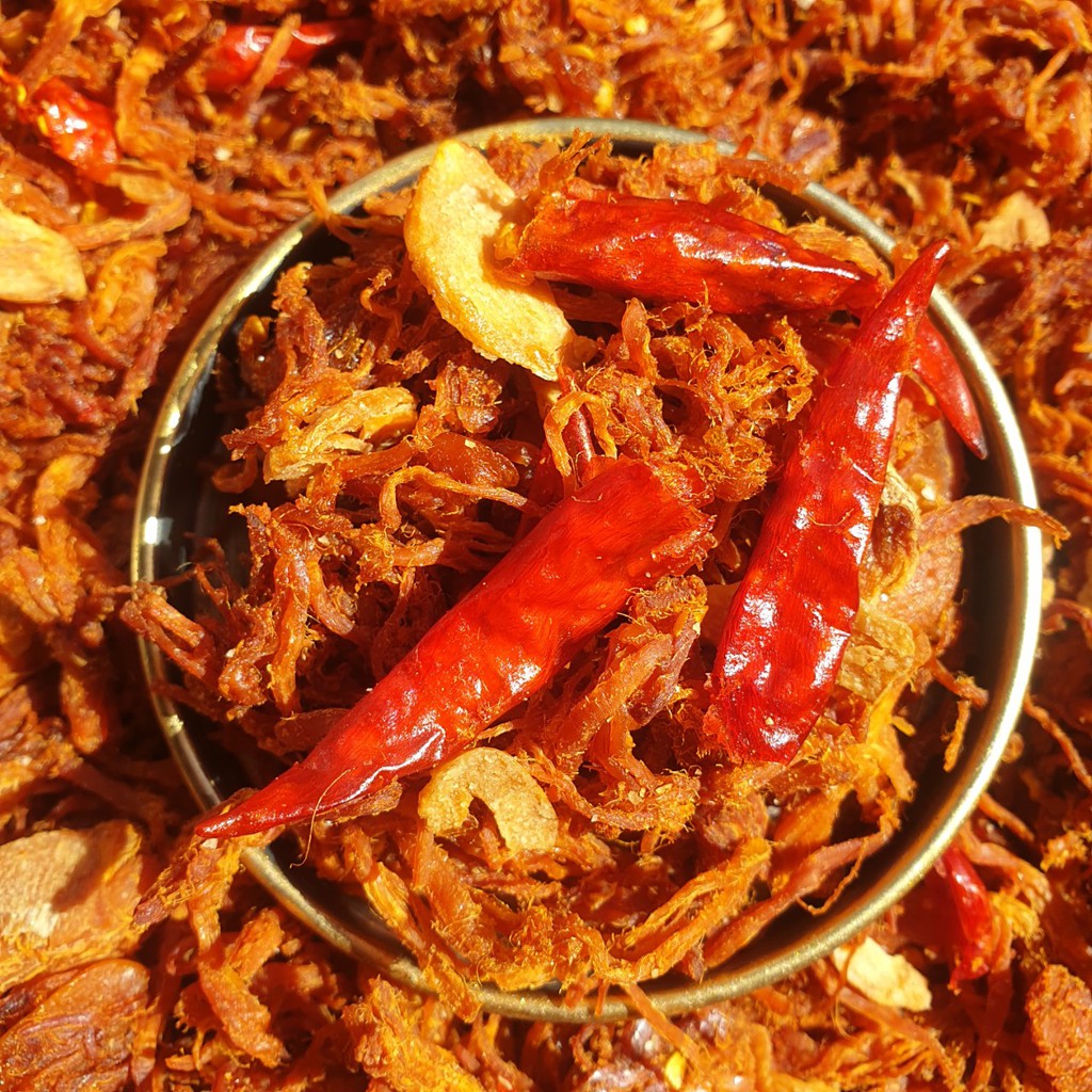 Khô Heo Cháy Tỏi - Lon 300gr | BigBuy360 - bigbuy360.vn