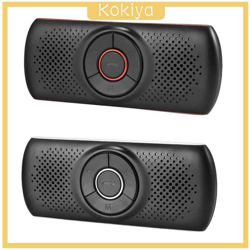 [KOKIYA]Portable Loud Speakerphone Wireless Multifunction Car Speaker for Sun Visor