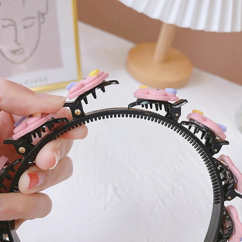 Kẹp Tóc Hoa / Dâu / Đào / Đào / Hoạt Hình Nhiều Màu Sắc Dễ Thương Cho Bé Gái