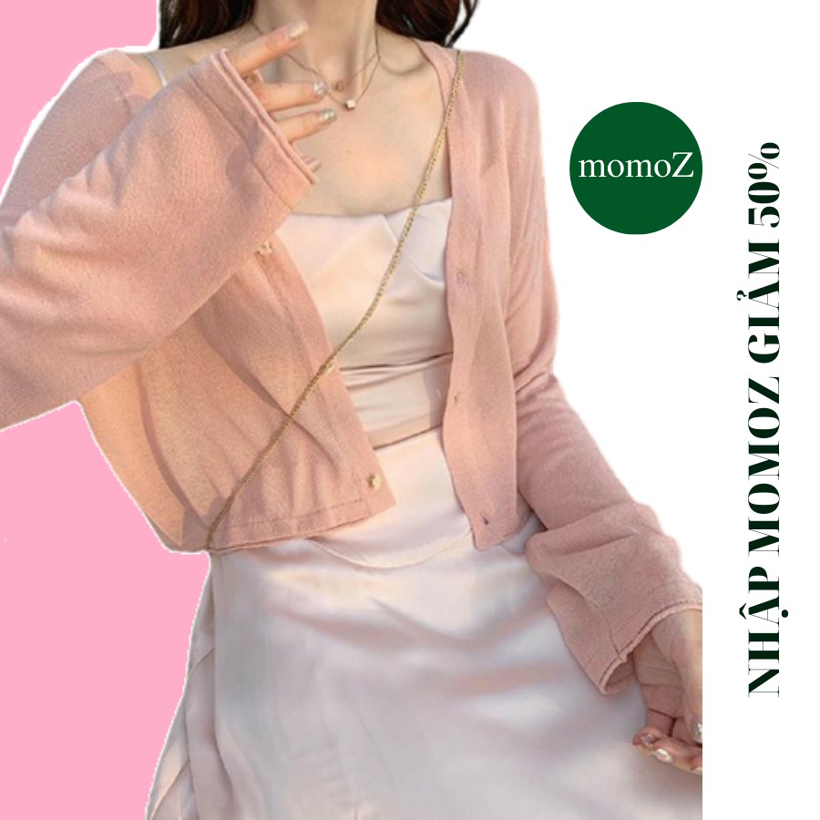 Áo cardigen len nữ mỏng Siêu Hot 2020