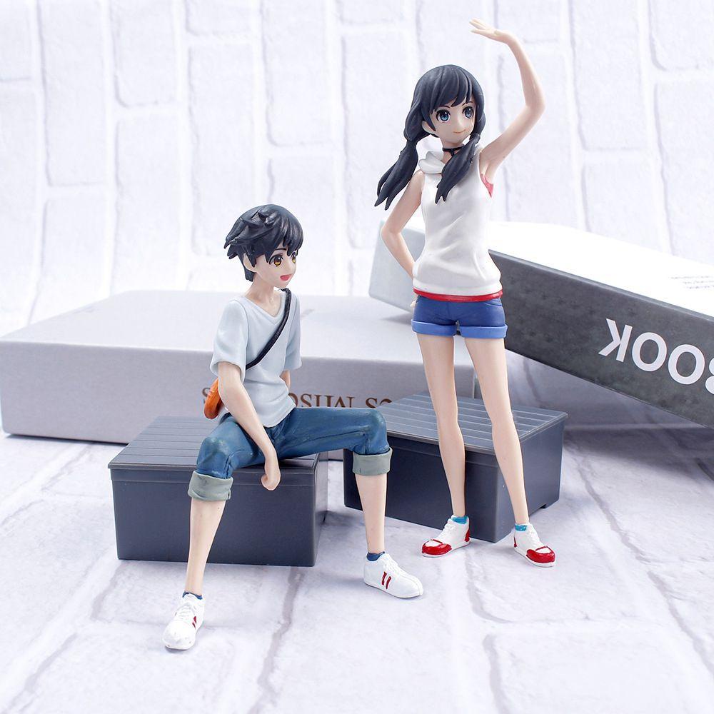 Lanfy Đồ Chơi Mô Hình Cặp Đôi Cosplay Morishima Hodaka Bằng PVC