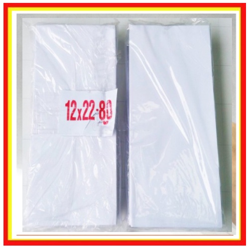 100C Bao Thư Trắng 12x22 80GSM Có Keo-Phong Bì Thư chất lượng