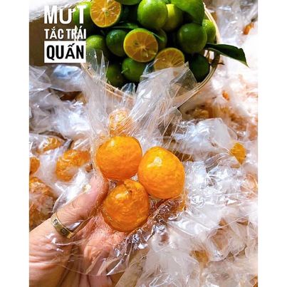 Mứt tắc quấn - xinh xinh đẹp mắt 100g / 250g / 500g