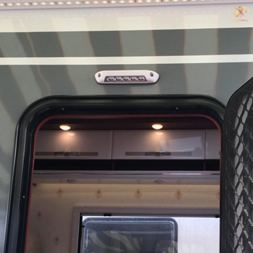 ET Vislone 12V RV LED Awning Porch Light Waterproof Motorhome Caravan Interior Wall Lamps Light Bar RV Van Camper
