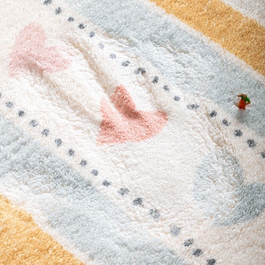 [Cao Cấp] Thảm Bông CashMere Trải Sàn Nhà Tắm Lau Chân Mềm Mịn Hoạt Hình