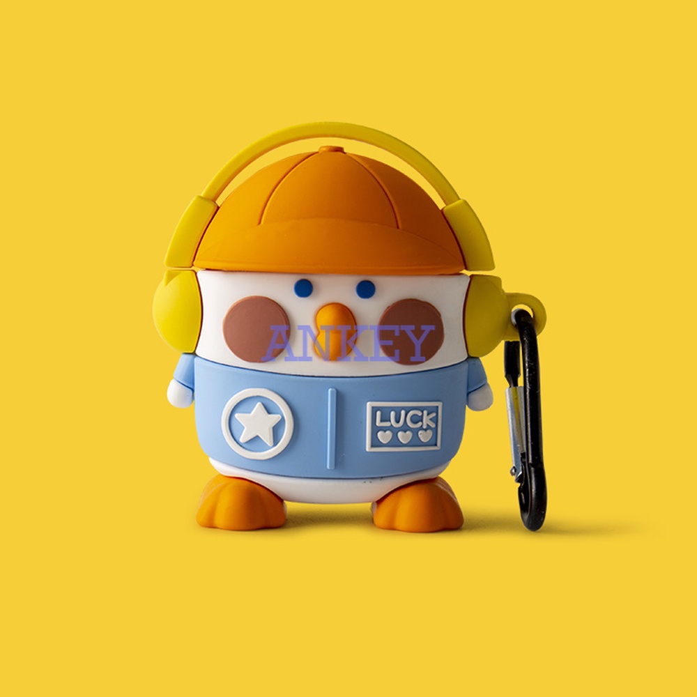 Xiaomi Airots 3 Pro / Redmi Buds 3 Pro Vỏ Bảo Vệ Hộp Sạc Tai nghe không dây Hình Khủng Long 3D Dễ Thương