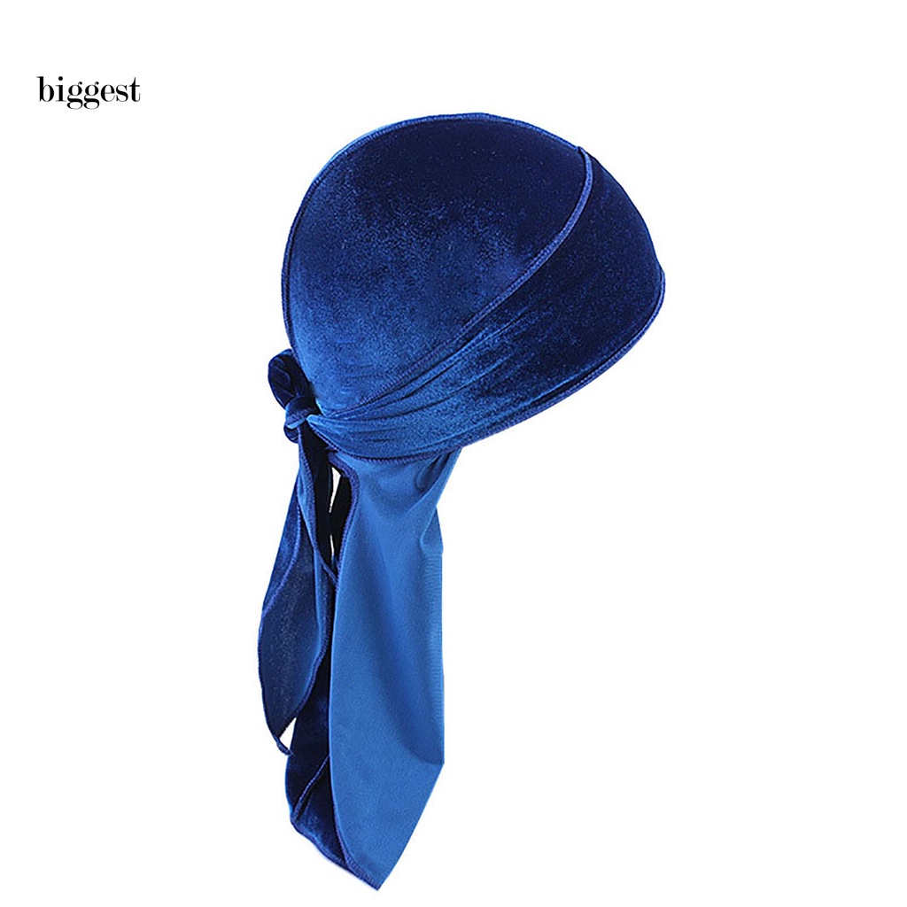 BGT Mũ trùm đầu Durag với đuôi dài thoải mái có thể giặt rửa cho mùa đông