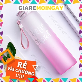 Bình đựng nước - trà sữa hello master bền đẹp giaremoingay6868