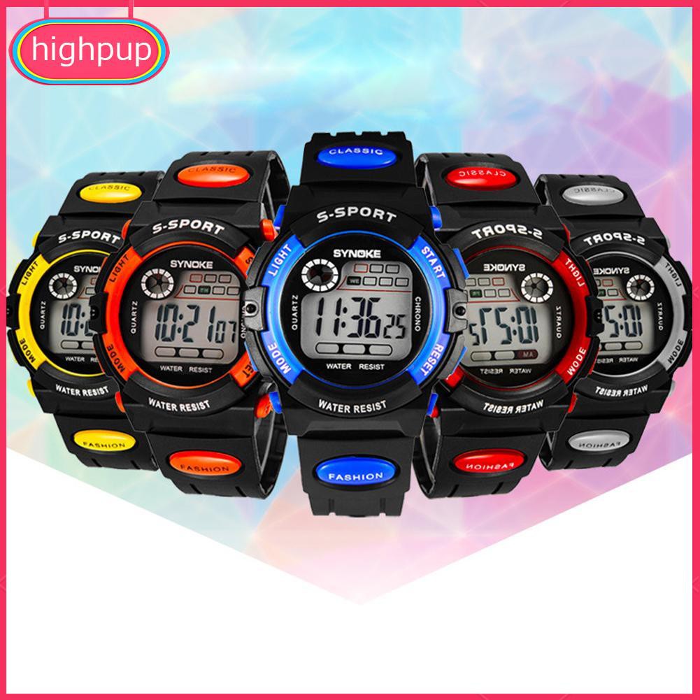 Đồng Hồ Điện Tử Đa Năng Chống Thấm Nước Cho Bé Nhiều Màu Tùy Chọn | BigBuy360 - bigbuy360.vn