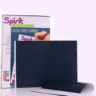 Set 4 tờ giấy than scan hình đơn tờ Spirit