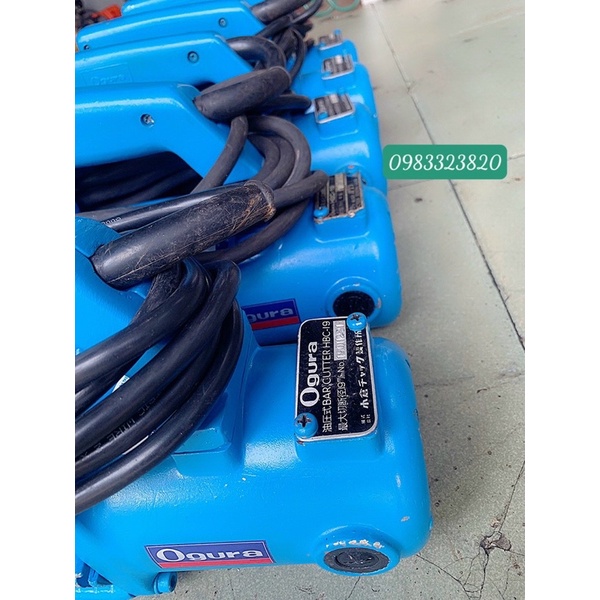 Máy cắt sắt thuỷ lực 20mm ogura Nhật