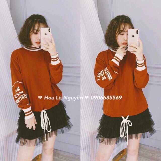Áo nỉ thêu