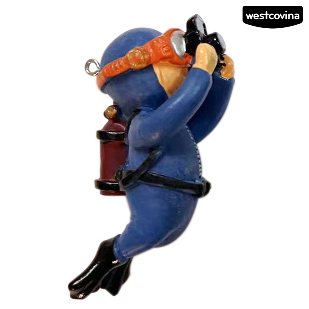 [Mới]♞Bể cá Thợ lặn Không ô nhiễm Trang trí nhẹ nổi Frogman Bể cá Đồ trang trí Đồ dùng gia đình