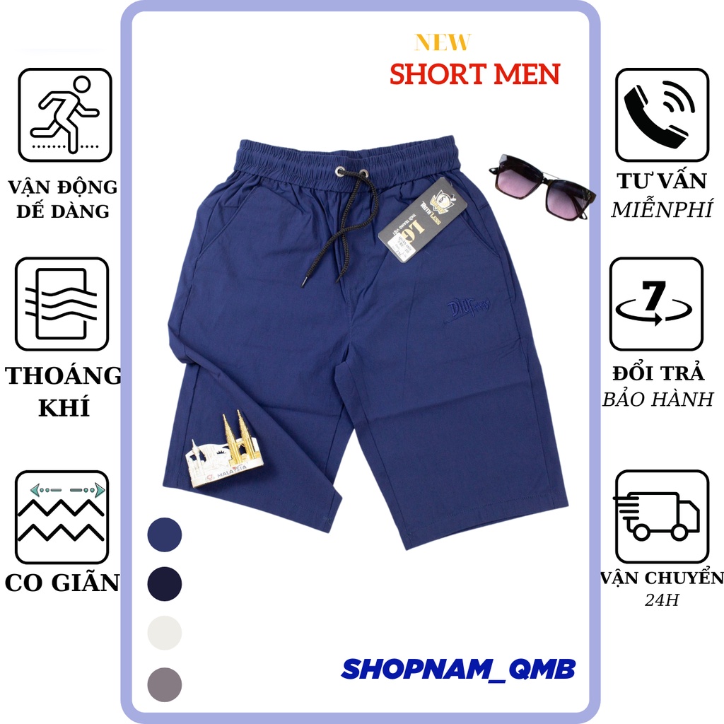 QUẦN ĐŨI NAM - QUẦN NGỐ NAM , CHẤT ĐŨI LẠNH MÁT MẺ, LOGO THÊU XỊN XÒ.. QMB