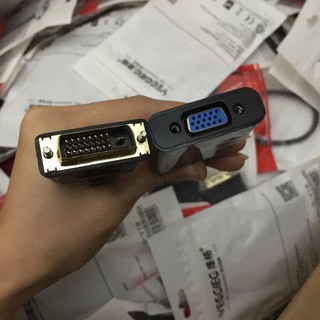 Cáp Chuyển DVI 24+1  Sang VGA mới 100% hàng cực chất