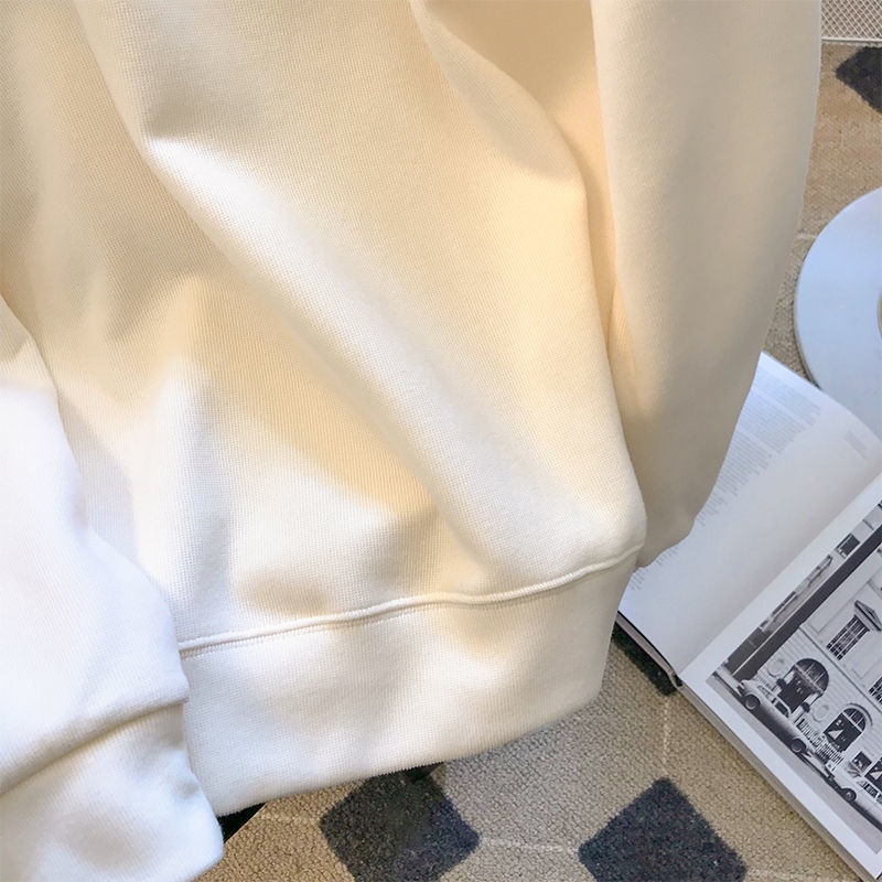 Áo Sweater Cổ Tròn Dáng Rộng Thiết Kế Mới Thời Trang Mùa Thu Dành Cho Nữ