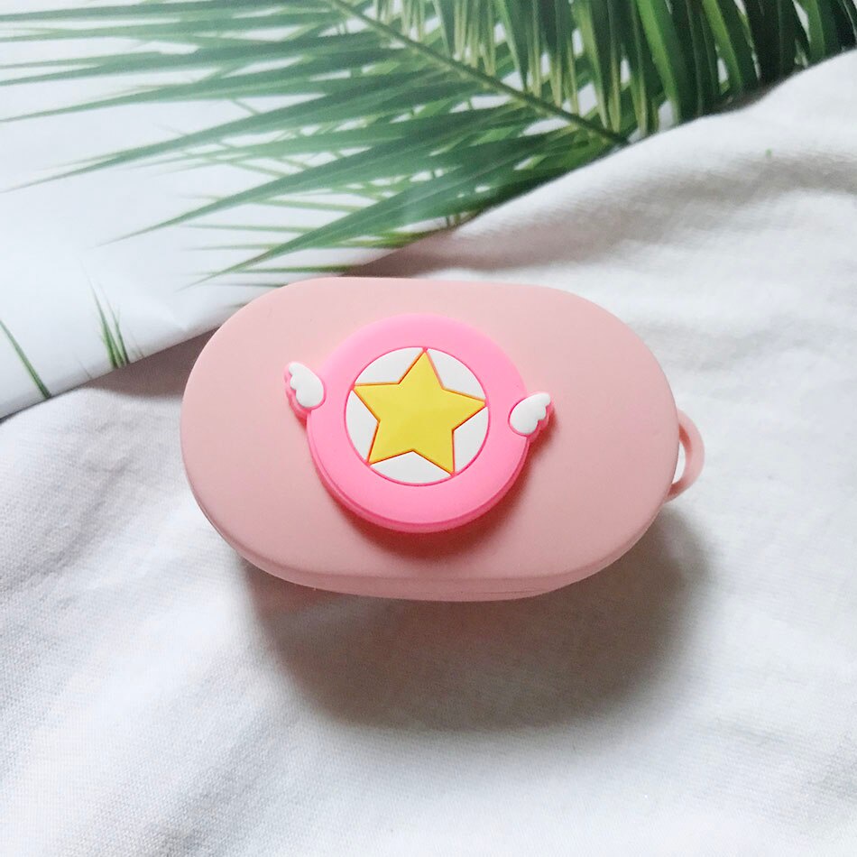 Vỏ Bảo Vệ Hộp Sạc Tai Nghe Xiaomi Mi Redmi Airdots Redmi Airdots 2S Bằng Silicon Hình Trái Bơ / Cún Vui Nhộn Dễ