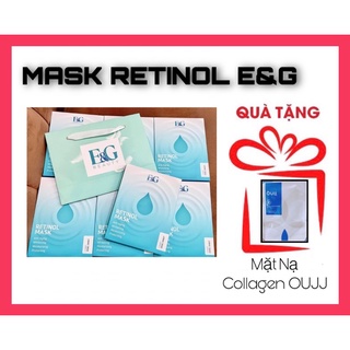 MẶT NẠ RETINOL E&G( FREE SHIP) Hộp 3 miếng.