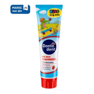 Kem đánh răng Dontodent kids ( trẻ dưới 6t)- 100ml hàng Đức