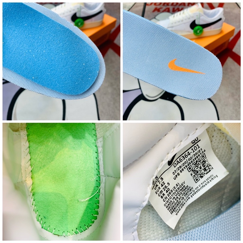 Giày thể thao sneaker blazer low vintage hàng SC chuẩn