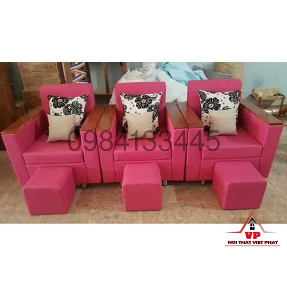 Ghế Nail Màu Hồng – Mã N01