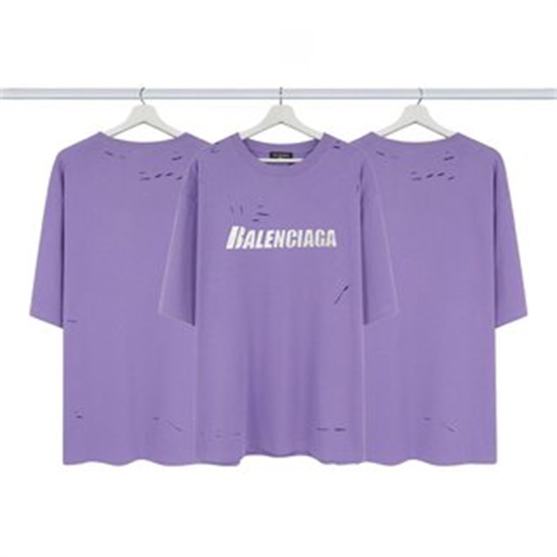 Áo Thun Cotton Tay Ngắn In Họa Tiết BB Torn Thời Trang Dành Cho Nam Nữ