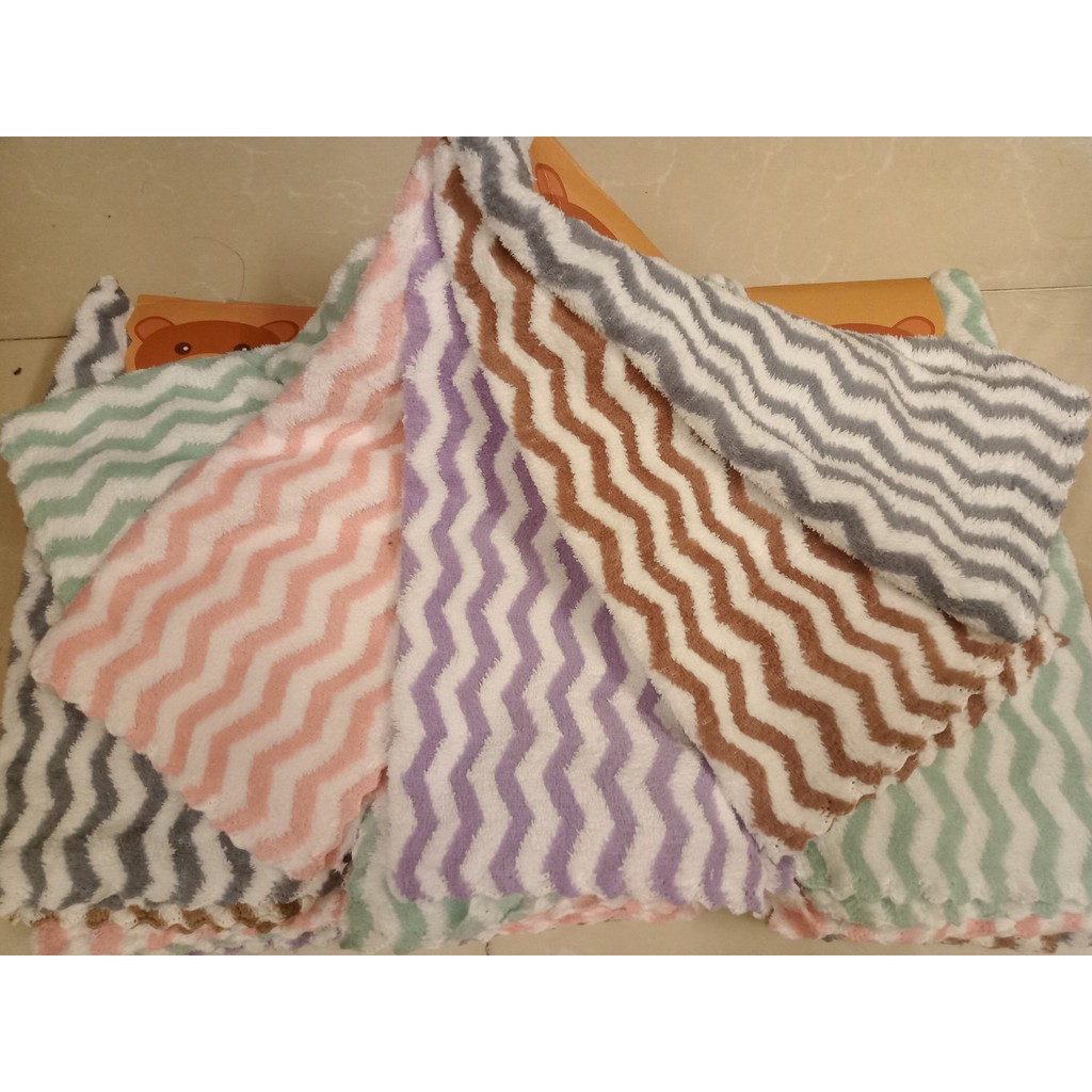 Bộ 05 Khăn Lông Cừu Đa Năng KT 30*30