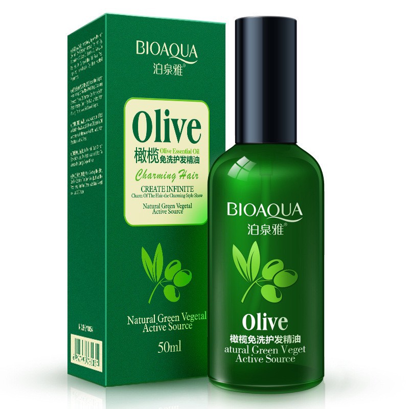 Tinh Dầu Olive Dưỡng Tóc BioAqua Sử Dụng Tiện Lợi Giúp Nuôi Dưỡng Mái Tóc Mêm Mượt, Bồng Bềnh