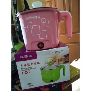 Nồi lẩu ca mỳ điện mini ( giao màu ngẫu nhiên ) (hình thật)