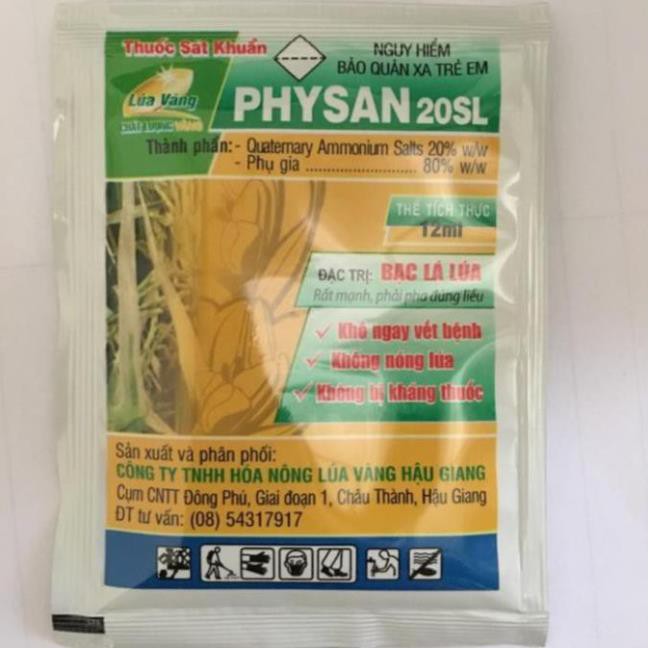 [FREESHIP_99K] Physan 20SL - sát khuẩn cây 12ml/ gói