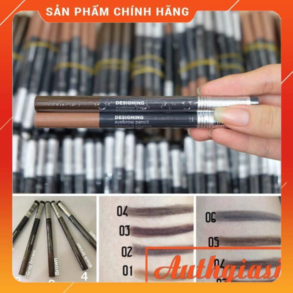 [ HÀNG AUTH ] Chì kẻ mày TFS Designing Eyebrow Pencil The Face Shop