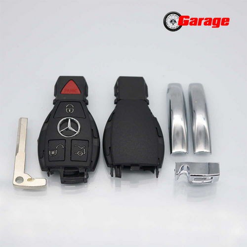 Vỏ chìa khóa Mercedes 4 nút Type 5- MER136B4